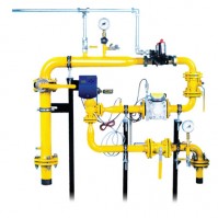 Gas regulating cabinet, regulator Tartarini B/249, RVG gas meter Elster – Instromet, reader Uniflo 1200